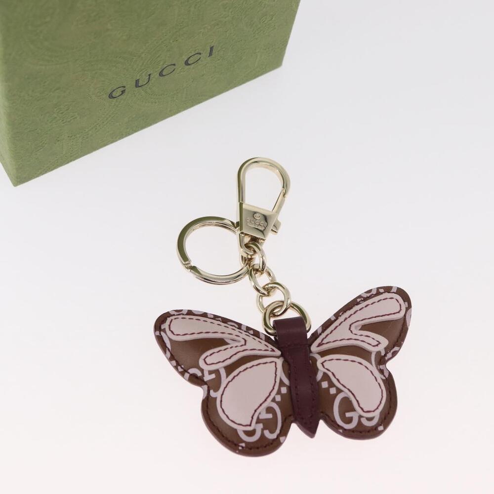 Gucci Butterfly GG Bag Charm